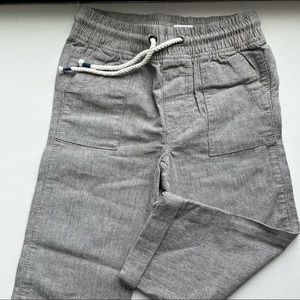 NWT. Relaxed pull-on pants in soft cotton.